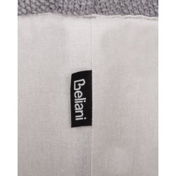 Kosz na zabawki Żółw TANDA Bawełna Szary