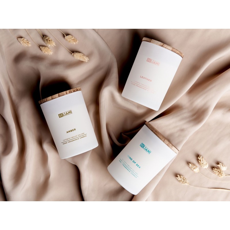 Zestaw 3 świeczek zapachowych SIMPLICITY Wosk sojowy Nuty orientalne Świeże nuty