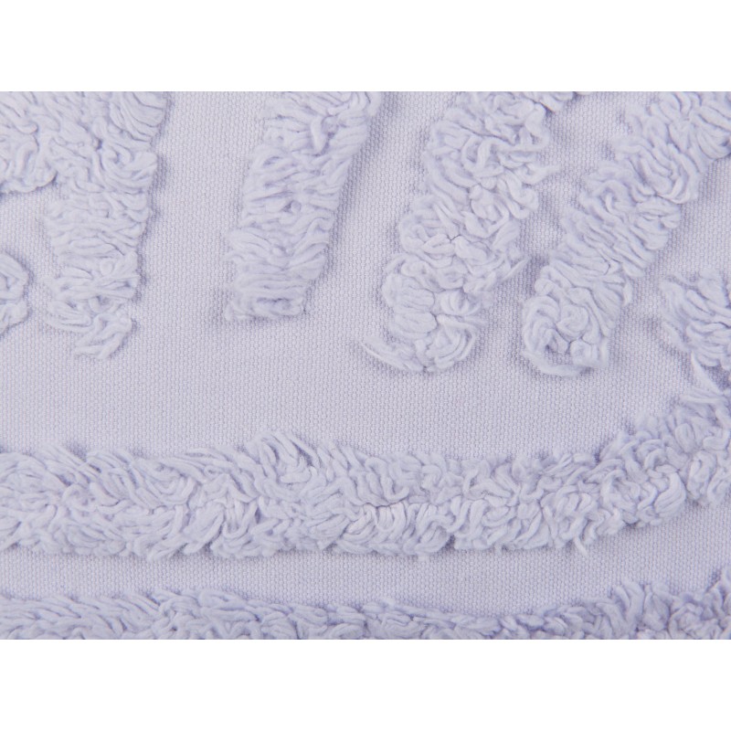 Poduszka dekoracyjna TELLIMA Bawełna 45 x 45 cm Fioletowy Wzór geometryczny