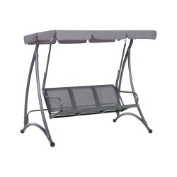 Huśtawka ogrodowa BOGART Metal Szary