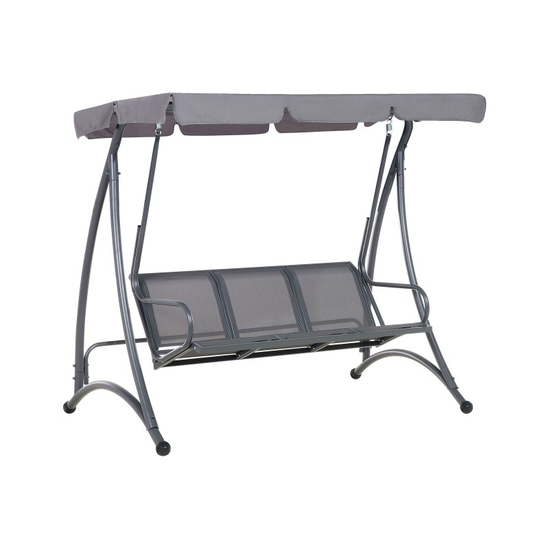 Huśtawka ogrodowa BOGART Metal Szary