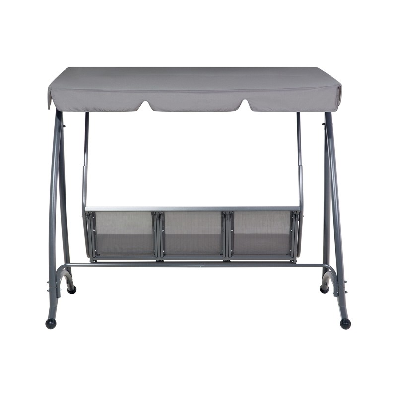 Huśtawka ogrodowa BOGART Metal Szary