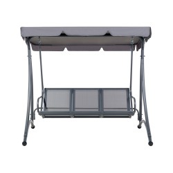 Huśtawka ogrodowa BOGART Metal Szary