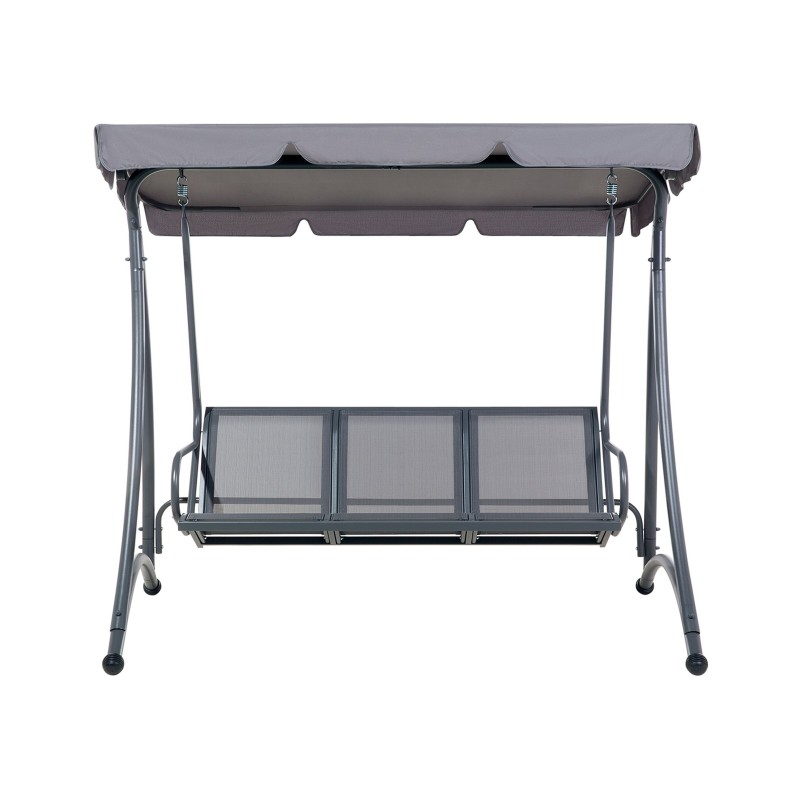 Huśtawka ogrodowa BOGART Metal Szary