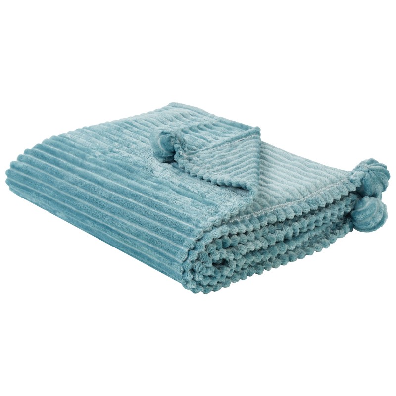 Koc KAWERI 150 x 200 cm Jasnozielony