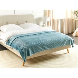 Koc KAWERI 150 x 200 cm Jasnozielony