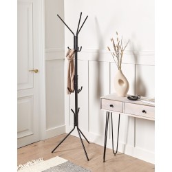 Wieszak na ubrania ALMENA Czarny