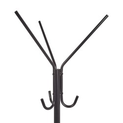 Wieszak na ubrania ALMENA Czarny