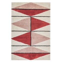 Dywan bawełniany 140 x 200 cm wielokolorowy PURNIA