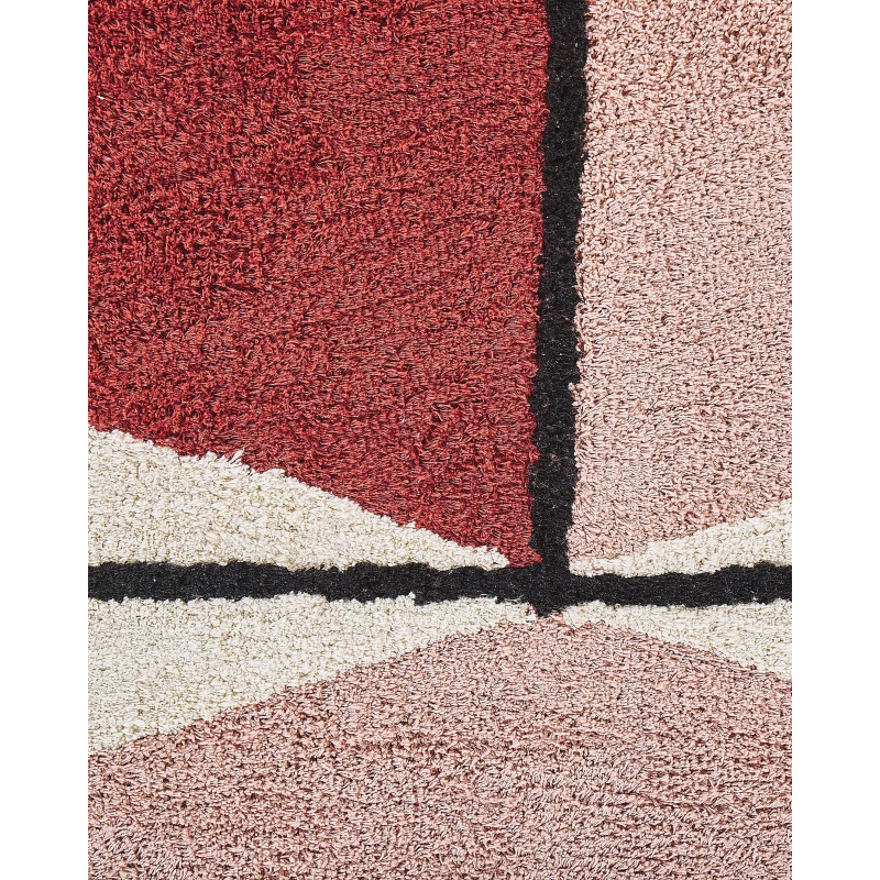 Dywan bawełniany 140 x 200 cm wielokolorowy PURNIA