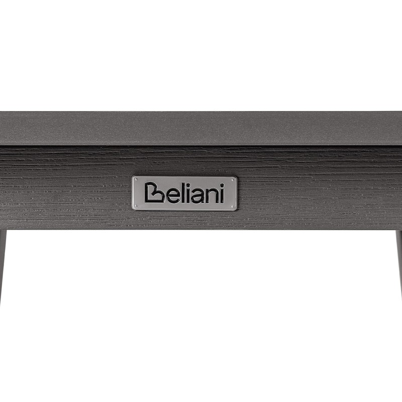 Stolik ogrodowy barowy ADIRONDACK 60 cm 59 cm Materiał syntetyczny Ciemnoszary