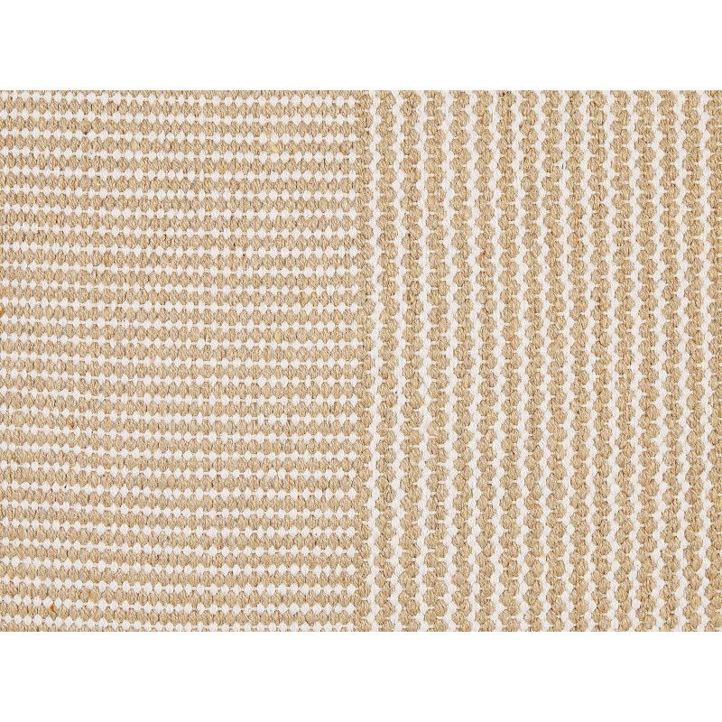 Poduszka dekoracyjna ARALIA Bawełna 45 x 45 cm Beżowy Wzór geometryczny