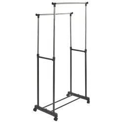 Wieszak na ubrania GILMER Czarny