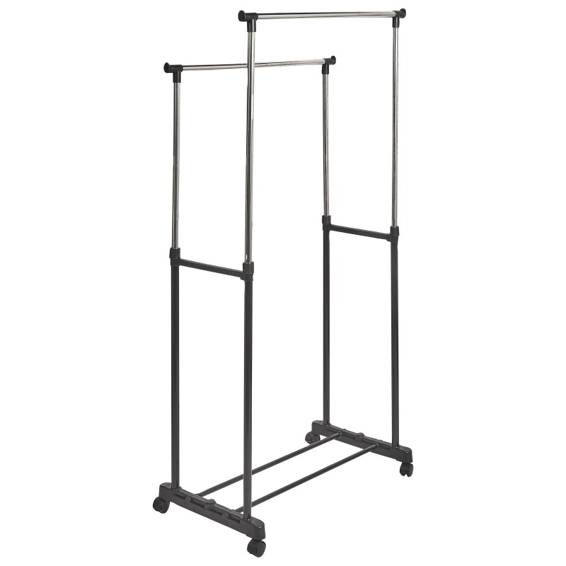 Wieszak na ubrania GILMER Czarny