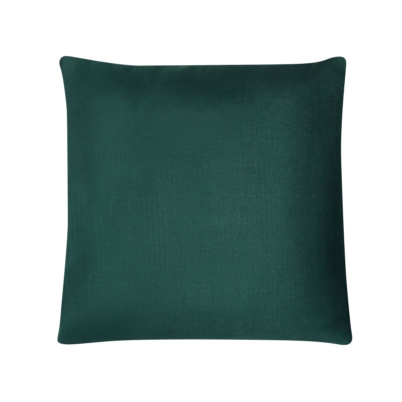 Zestaw 2 poduszek dekoracyjnych CEROPEGIA Welur 45 x 45 cm Szmaragdowy Wzór geometryczny