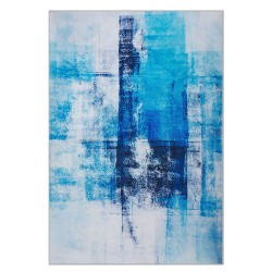 Dywan 140 x 200 cm niebieski TRABZON