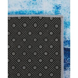 Dywan 140 x 200 cm niebieski TRABZON