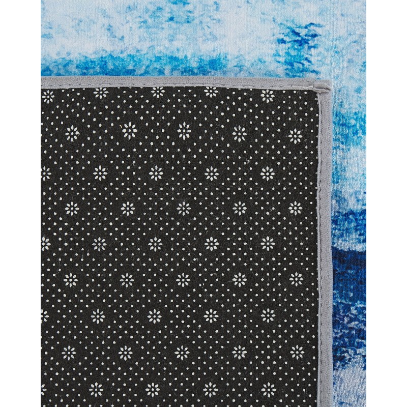 Dywan 140 x 200 cm niebieski TRABZON