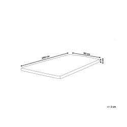 Materac nawierzchniowy COMFY 90 x 200 cm