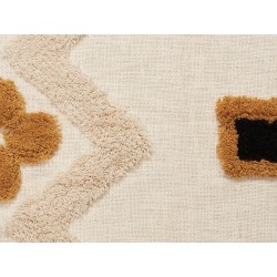 Koc ADONI Bawełna 130 x 180 cm Beżowy