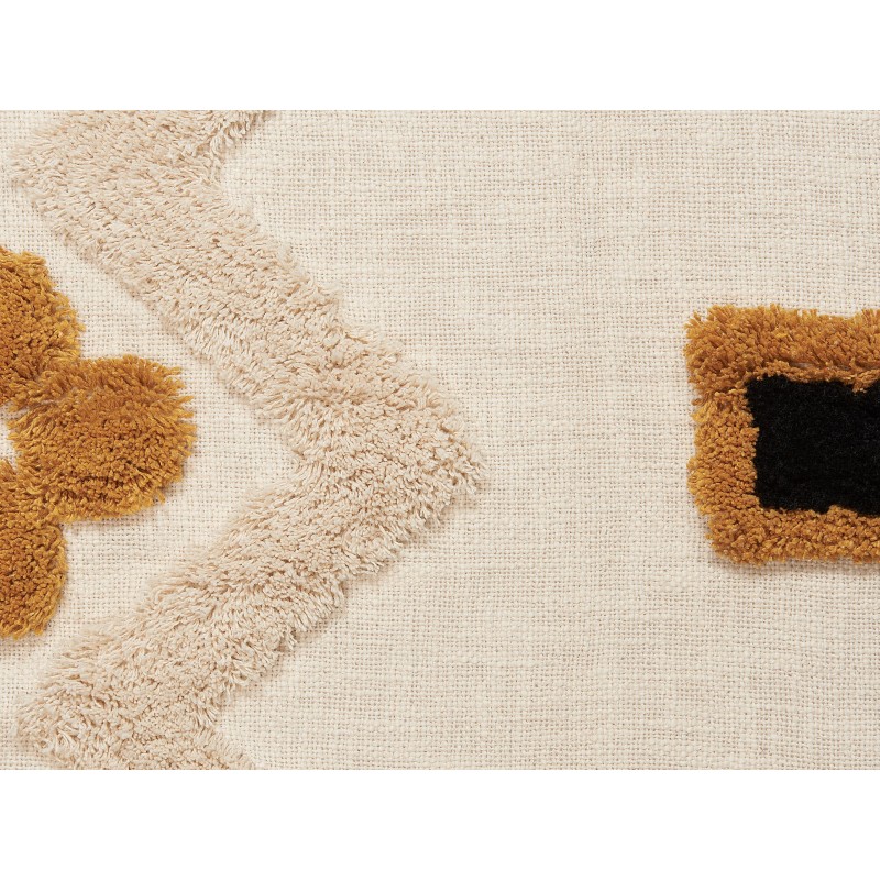 Koc ADONI Bawełna 130 x 180 cm Beżowy