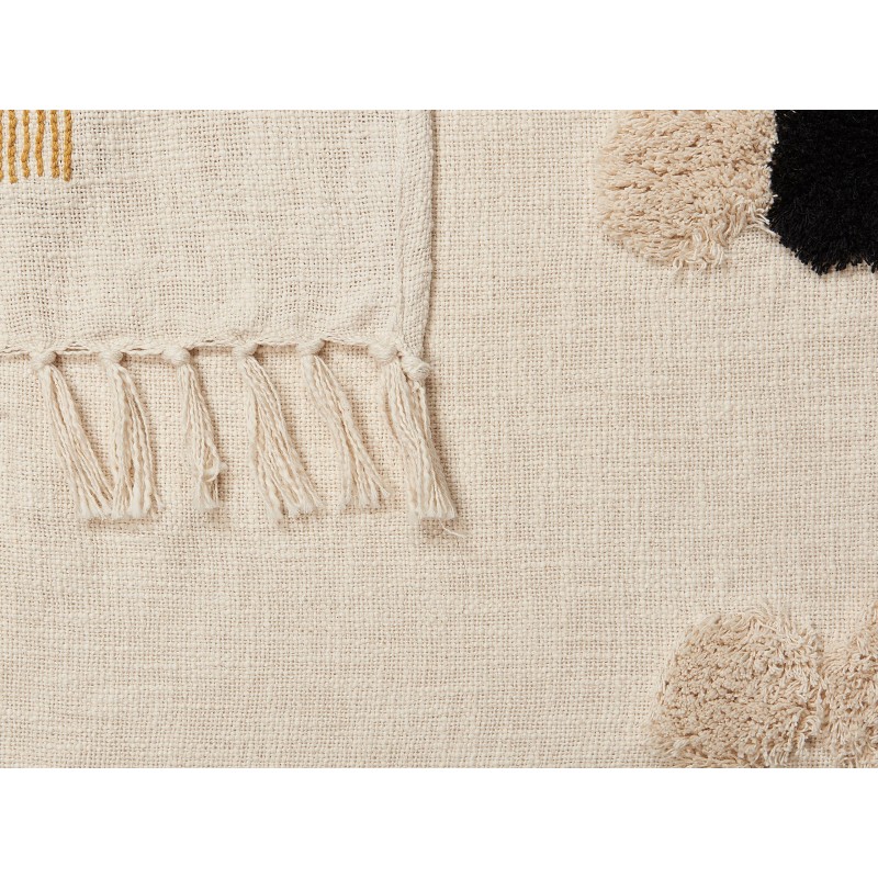 Koc ADONI Bawełna 130 x 180 cm Beżowy