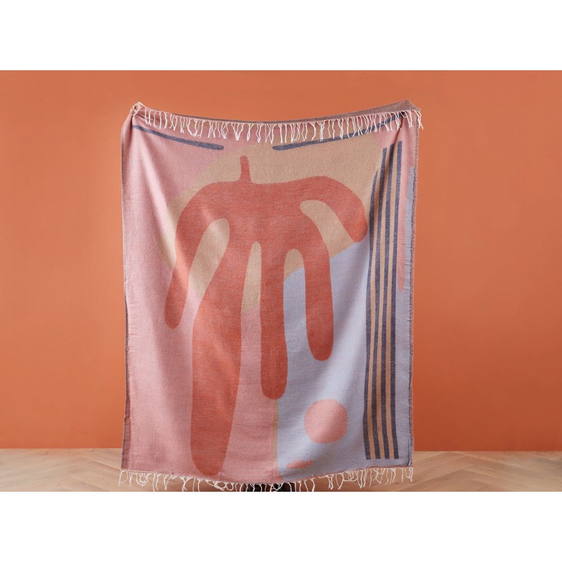 Koc RESHA 130 x 170 cm Kolorowy