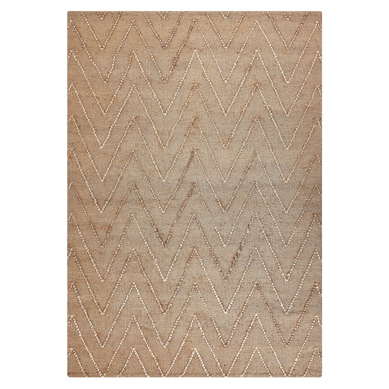 Dywan z juty 160 x 230 cm beżowy DADAY