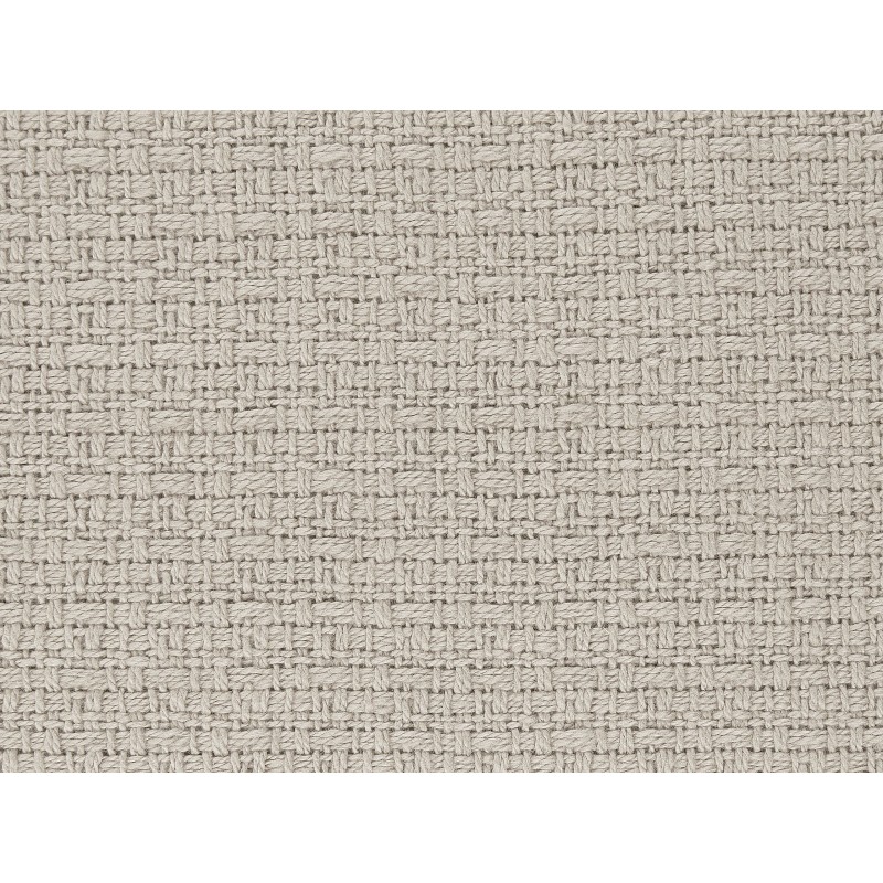 Narzuta na łóżko YERBENT Bawełna 150 x 200 cm Jasnoszary