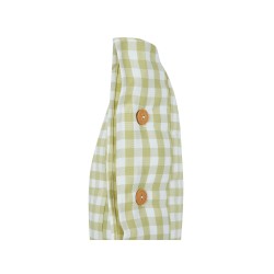 Poduszka dekoracyjna TALYA 40 x 60 cm Oliwkowy W kratkę