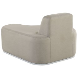 Zestaw ogrodowy ze stolikiem dla 4 osób FABRO Modułowy Jasnoszary