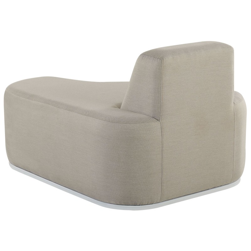 Zestaw ogrodowy ze stolikiem dla 4 osób FABRO Modułowy Jasnoszary