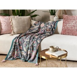 Koc DIBRUGARH Bawełna 130 x 180 cm Kolorowy