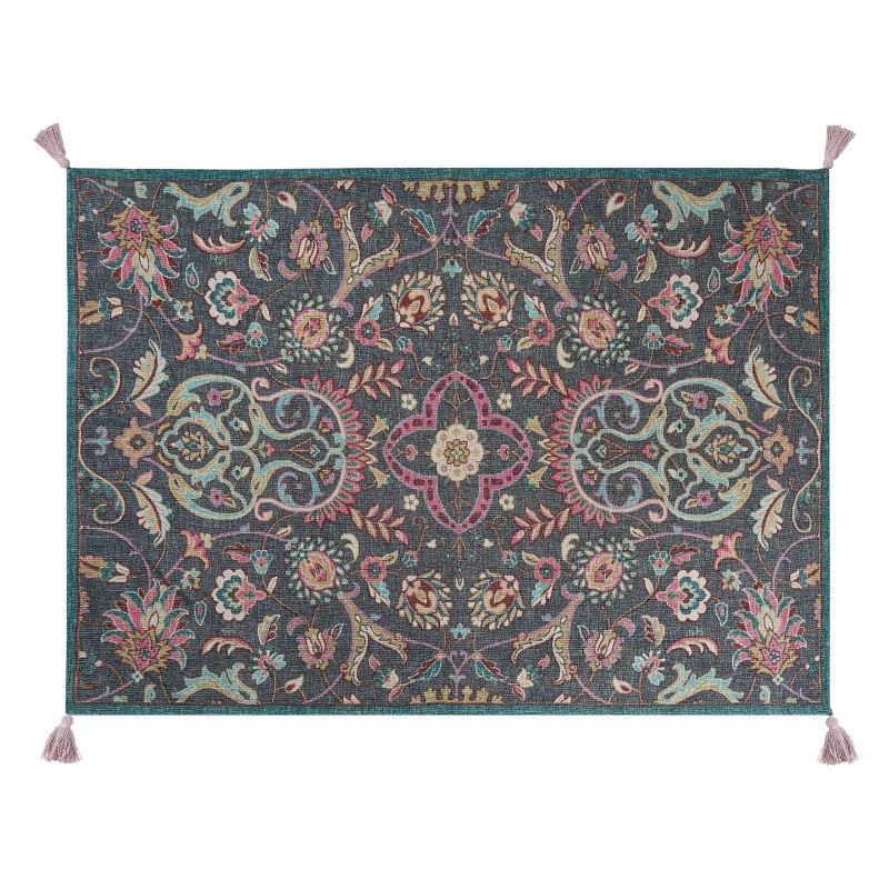 Koc DIBRUGARH Bawełna 130 x 180 cm Kolorowy