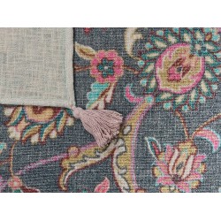 Koc DIBRUGARH Bawełna 130 x 180 cm Kolorowy