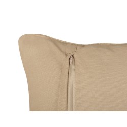 Poduszka dekoracyjna DESALIX Juta 45 x 45 cm Beżowy W paski