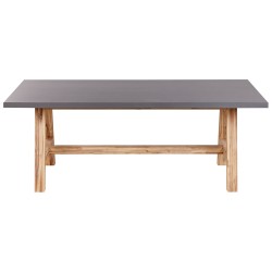 Stół ogrodowy TONNARE 100 cm 200 cm Beton Szary