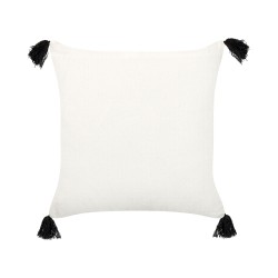 Poduszka dekoracyjna MAYS Bawełna 45 x 45 cm Biały Wzór geometryczny