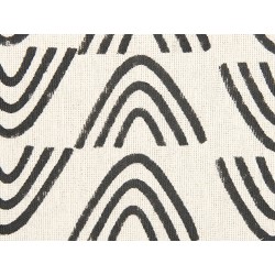 Poduszka dekoracyjna MAYS Bawełna 45 x 45 cm Biały Wzór geometryczny