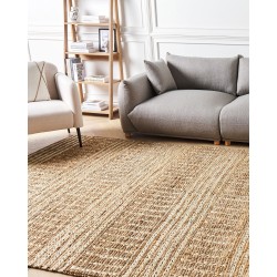 Dywan z juty 200 x 300 cm beżowy KAMBERLI