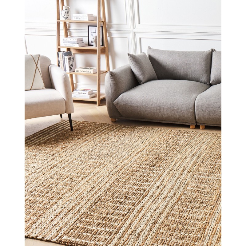 Dywan z juty 200 x 300 cm beżowy KAMBERLI