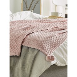Koc SAMUR 150 x 200 cm Różowy