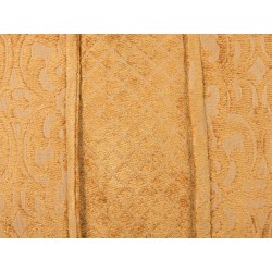 Poduszka dekoracyjna KAVALAM 45 x 45 cm Musztardowy Jednolity