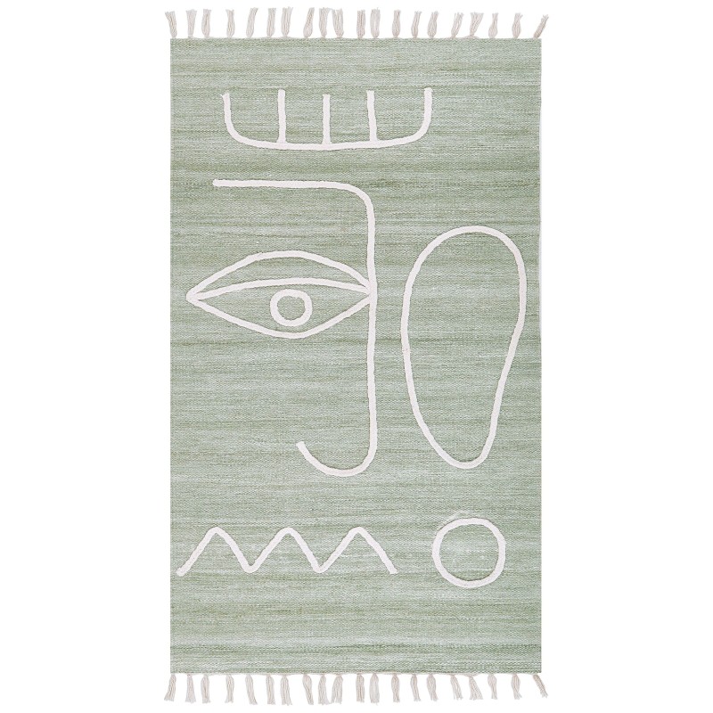 Dywan zewnętrzny 80 x 150 cm jasnozielony YAVU