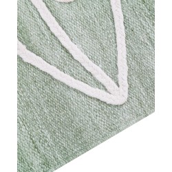 Dywan zewnętrzny 80 x 150 cm jasnozielony YAVU