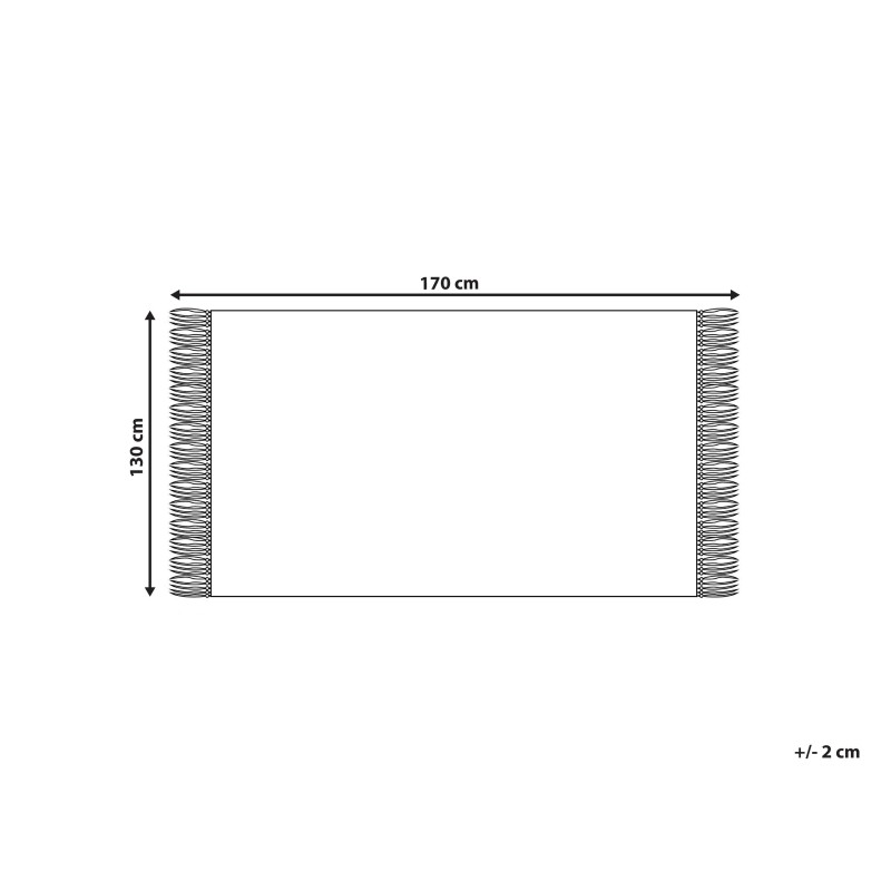 Koc BARBOT 130 x 170 cm Kolorowy