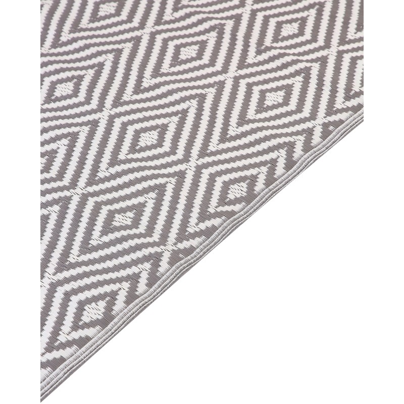 Dywan zewnętrzny 120 x 180 cm jasnoszary SIKAR