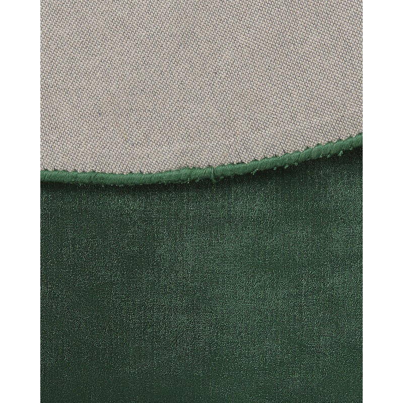 Dywan okrągły z wiskozy ø 140 cm zielony GESI II