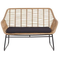 Zestaw ogrodowy ze stolikiem dla 4 osób MINORI Technorattan Beżowy