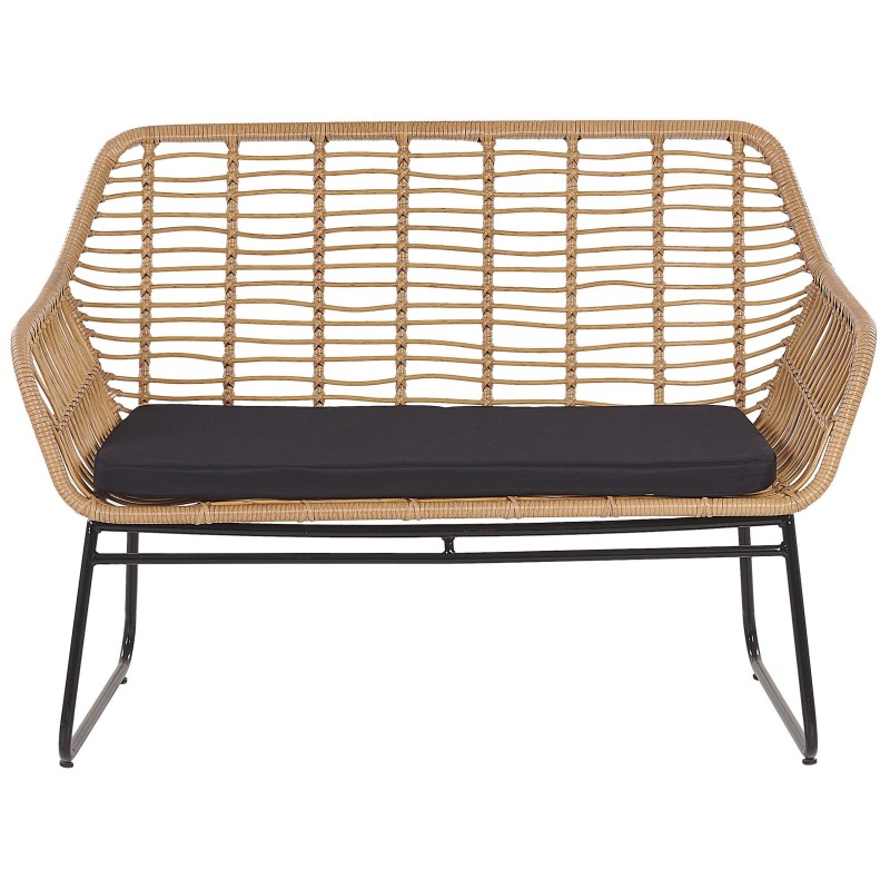 Zestaw ogrodowy ze stolikiem dla 4 osób MINORI Technorattan Beżowy